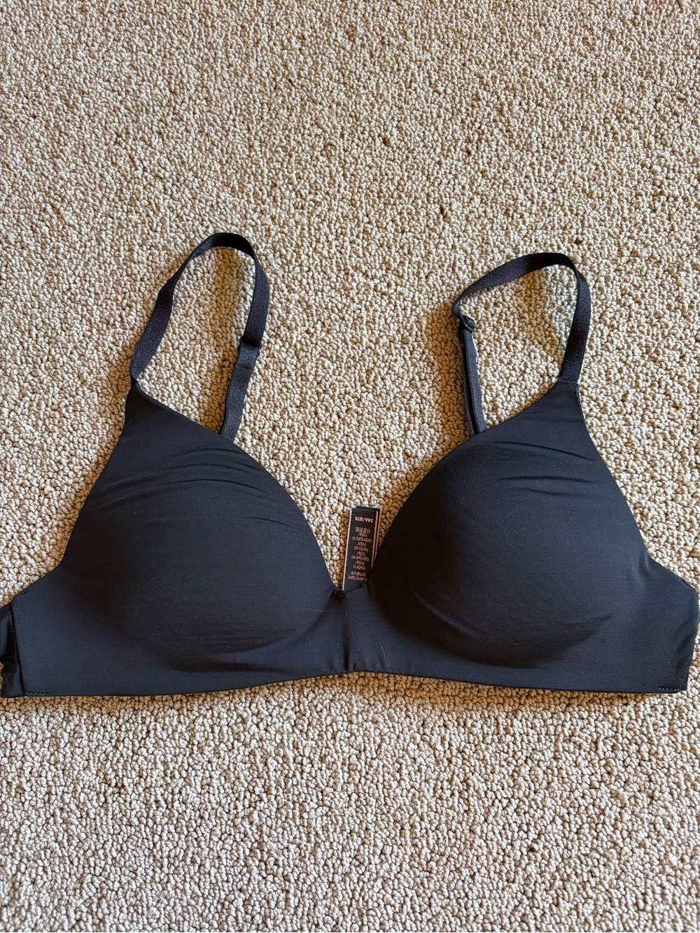 Victoria's Secret Black Seamless T-Shirt Bra wireless